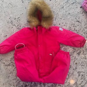 Reima Stavanger Toddler Snowsuit 3T - Pink